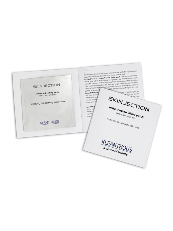 SKINJECTION instant hydro lifting patch face 17 ml