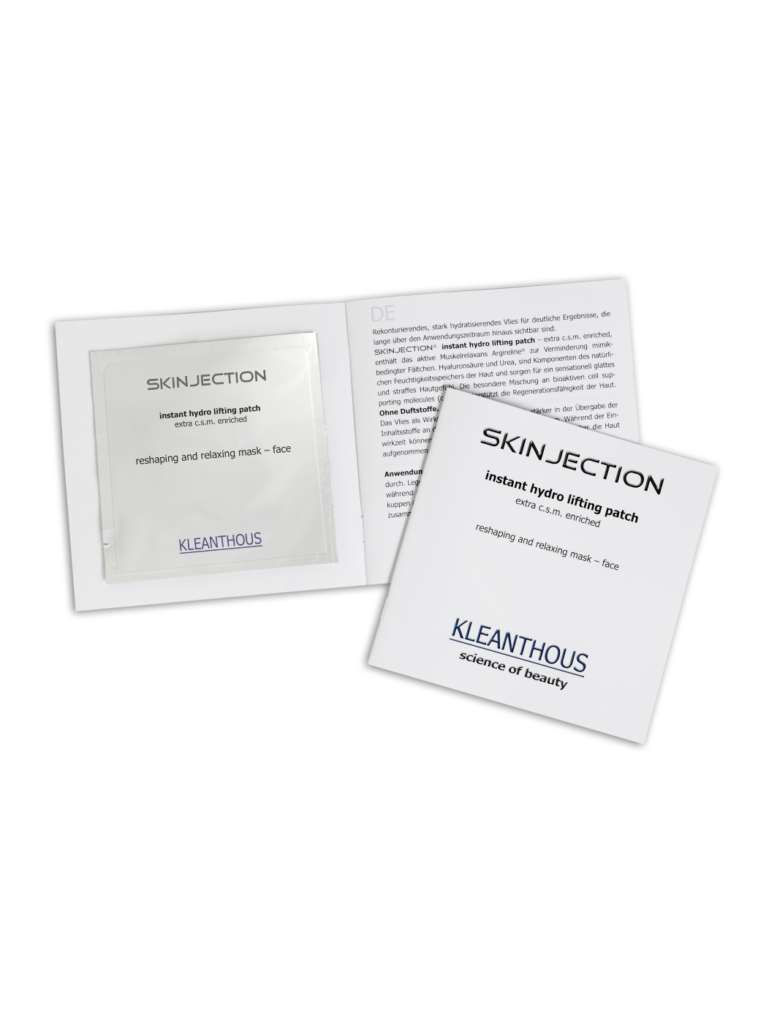 SKINJECTION instant hydro lifting patch face 17 ml